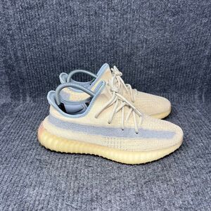 Adidas Yeezy Boost 350 V2 Linen 2020 Beige Cream White Mens Size 8 FY5158